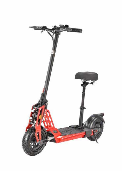 Электросамокат White Siberia (Белая Сибирь) TAIGA 2 1000W FERRARY RED